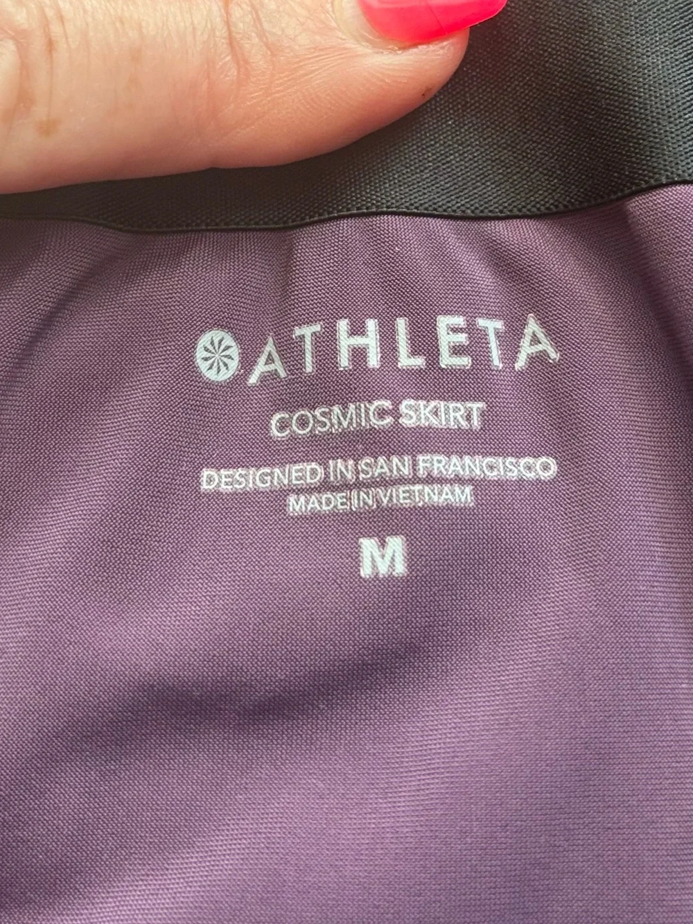 Athleta cosmic skirt